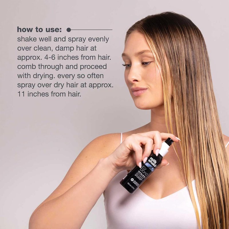 Milk_Shake Icy Blond Toning Spray - Leave-In Toner with Black Pigment for Platinum Blonde | 3.4 Fl Oz