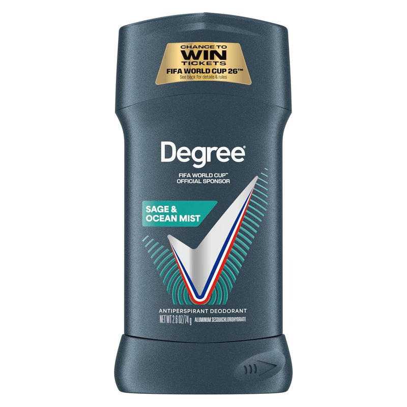 Degree Men Antiperspirant Deodorant - Sage & Ocean Mist | 72-Hour Sweat & Odor Protection, 2.7 oz
