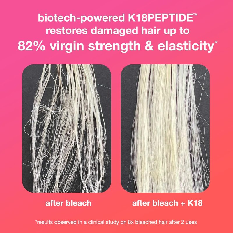 K18 Damage Control Trio - Damage Shield Shampoo, Conditioner & 4-Minute Repair Mask | Color-Safe Hair Care
