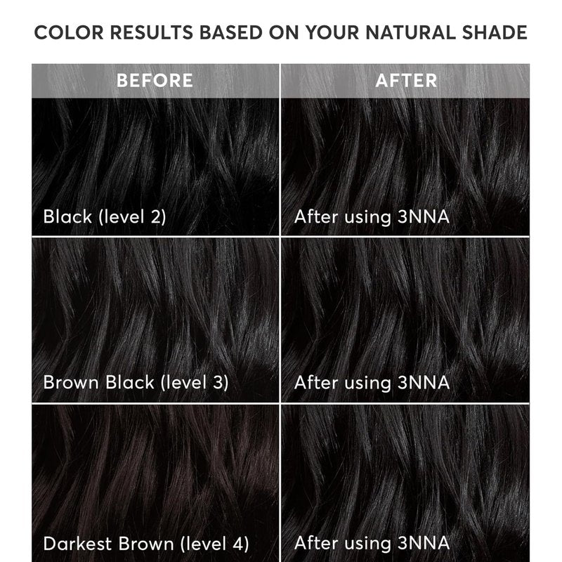 Madison Reed Radiant Hair Color Kit - 3NNA Cool Black-Brown Permanent Dye | PPD-Free, Ammonia-Free, 1 Pack