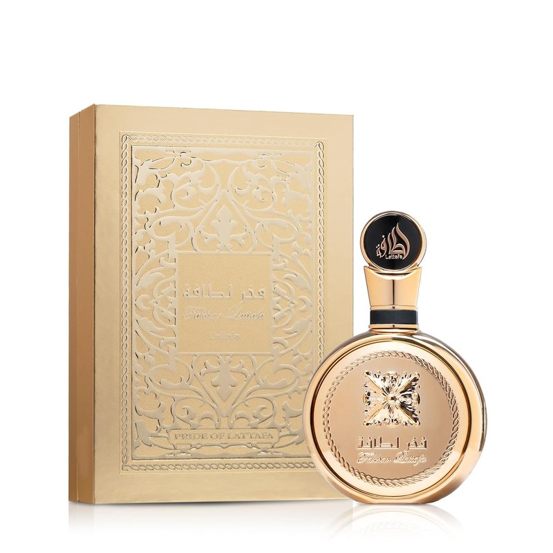 Lattafa Fakhar Gold Extrait - Long-Lasting Unisex Eau de Parfum - Floral, Amber & Woody, 3.40 Ounce / 100 ml