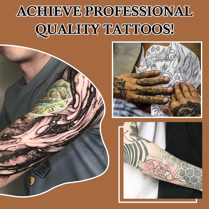 Pjordo Tattoo Stencil Transfer Gel Solution, Tattoo Stencil Gel, Tattoo Transfer Gel for Transfer Stickers Paper Machine Stencils, Tattoo Supplies Accessories for Tattoo Artists & Beginners