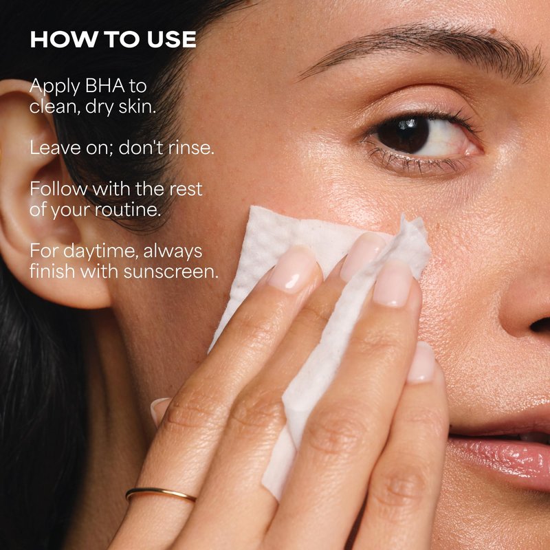 Paula's Choice SKIN PERFECTING 2% BHA Salicylic Acid Exfoliating Pads - Facial Exfoliant Pads for Blackheads, Enlarged Pores, Wrinkles & Fine Lines, 10 ct
