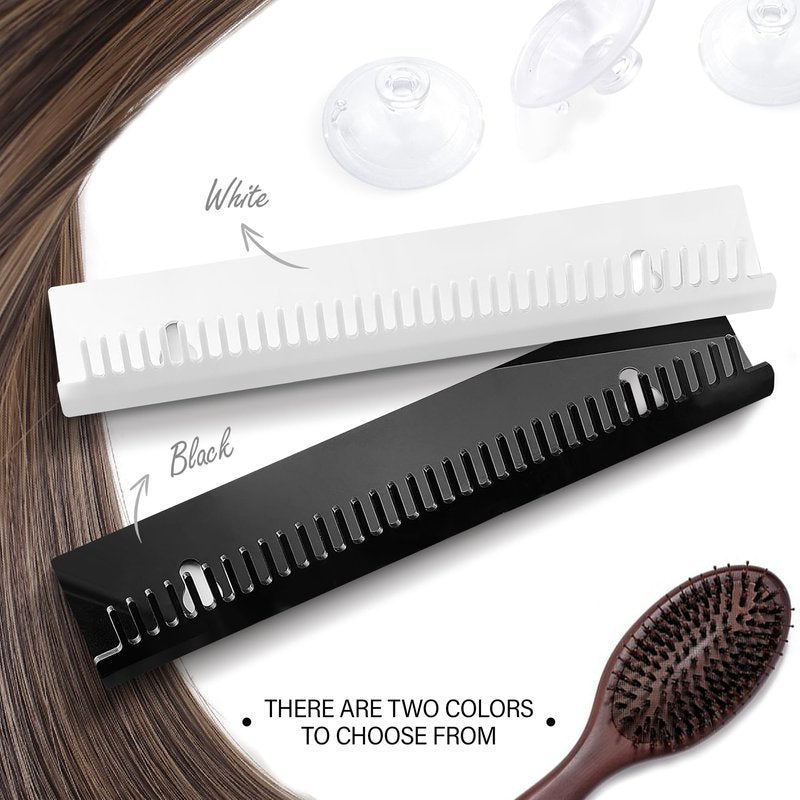 Hair Extension Holder Braiding Hair Rack Hair Extension Hanger Hair Holder Weft Holder w/2 Suction Cups Designed to Securely Hold Extra Wide Wefts While You Wash, Color, Style & Store