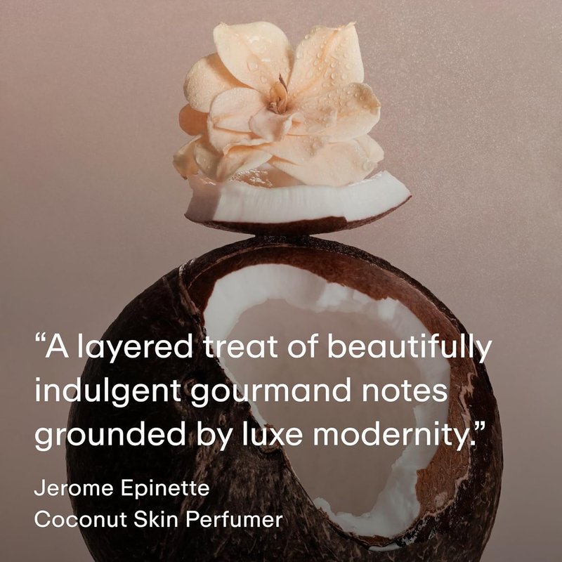 Coconut Skin Body Mist | Hair & Body Perfume for Women - 8 Fl Oz, Fresh Coconut & Caramel Scent