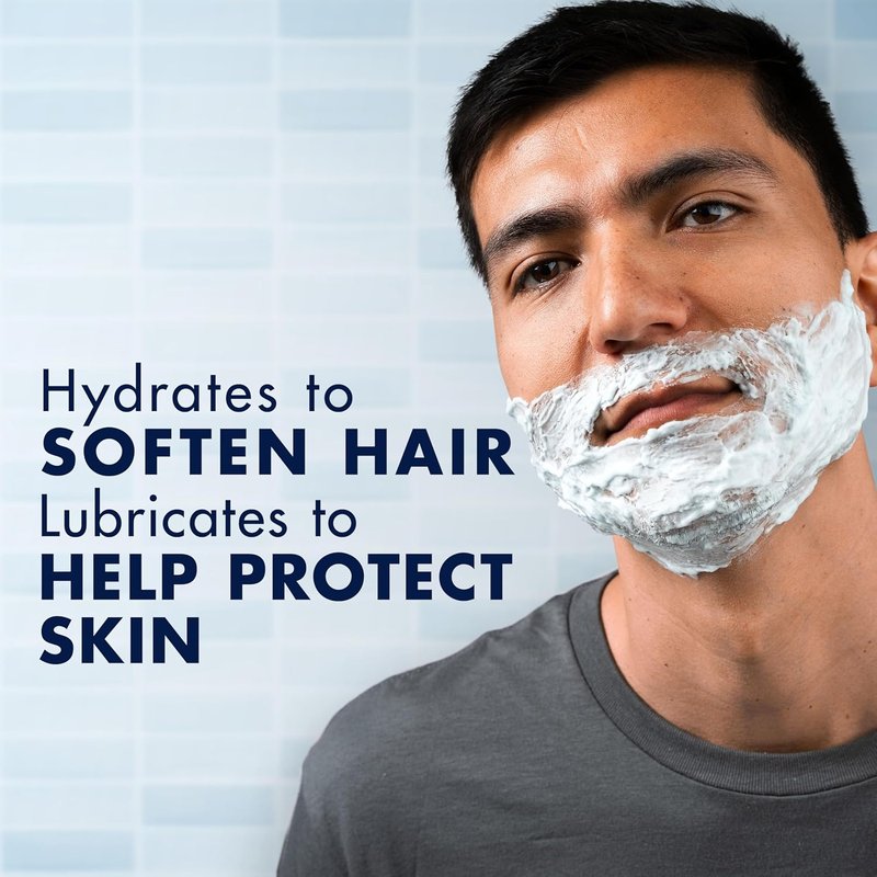 Gillette Shave Gel - 3X Action Moisturizing Formula | Twin Pack (7 Oz Each)