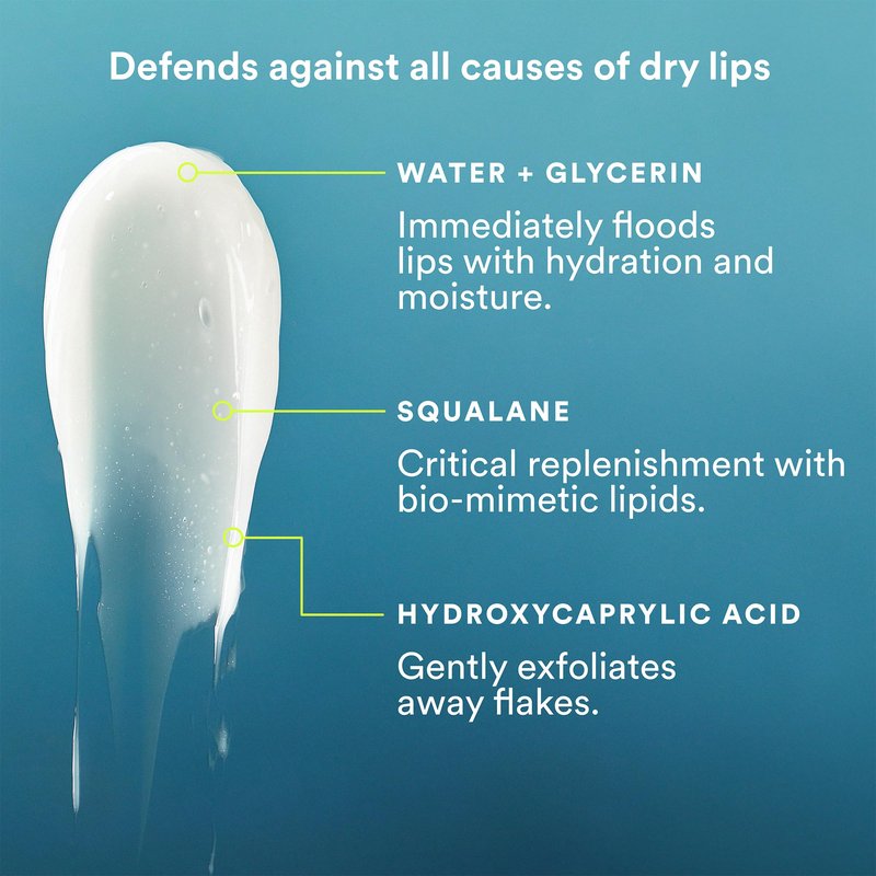 Experiment Softwear Smoothing Lip Treatment Balm - 24hr Hydration with Squalane, Glycerin, & Pomegranate Sterols - Intensive Moisture & Repair for Extra Dry, Flaky Lips - Vegan Lip Balm, .34 FL OZ