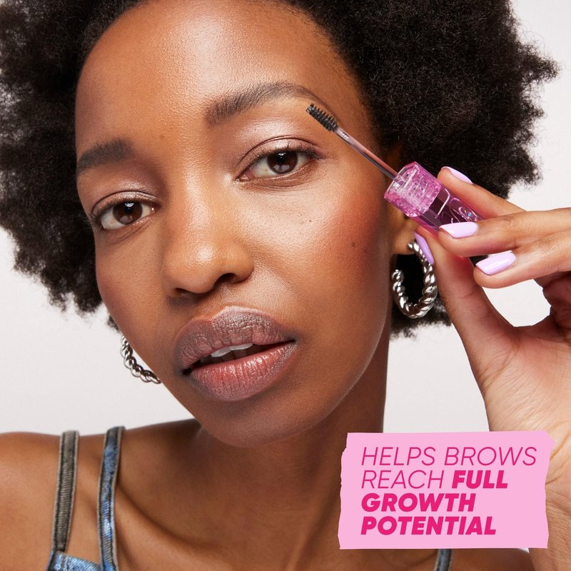 Kosas Air Brow Tinted Eyebrow Gel – Volumizing Brow Gel with Flexible Long-Lasting Hold, Black