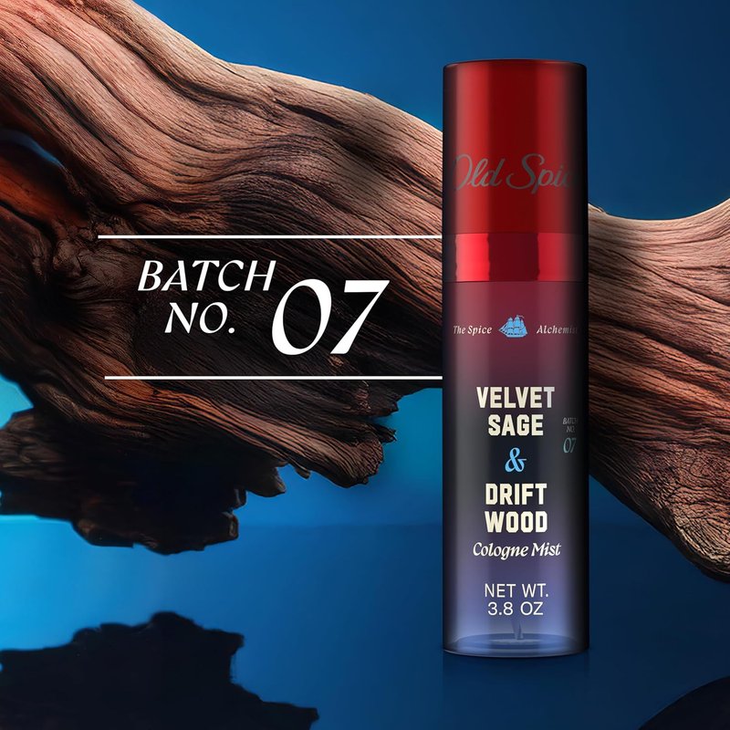 Old Spice Cologne Mist for Men - Spice Alchemist Collection | Velvet Sage & Driftwood, 3.8 oz