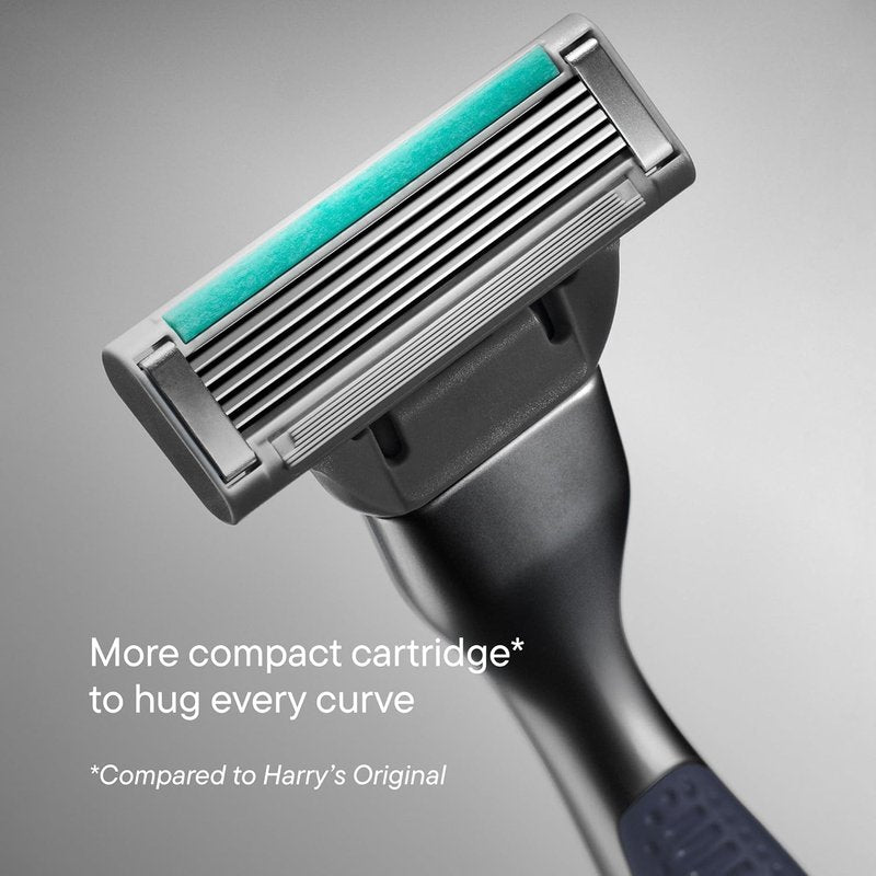 Harry's Plus Razor Refills - 10 Precision Razor Blade Cartridges | Compact Design for Men’s Shaving Kits