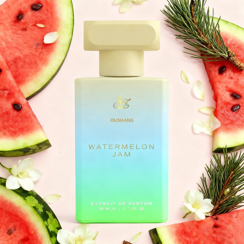 OUSHANG Watermelon Jam Perfume for Women & Men, Fresh Fruity Candy Scent, Juicy Summer Fragrance Eau de Parfum, Long Lasting Sweet Fruit Perfume