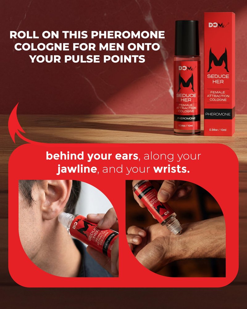 Do Me Pheromone Cologne for Men - Premium Formula Infused with Human Pheromones - Bold Men's Fragrance with Irresistible Appeal - 0.34 oz