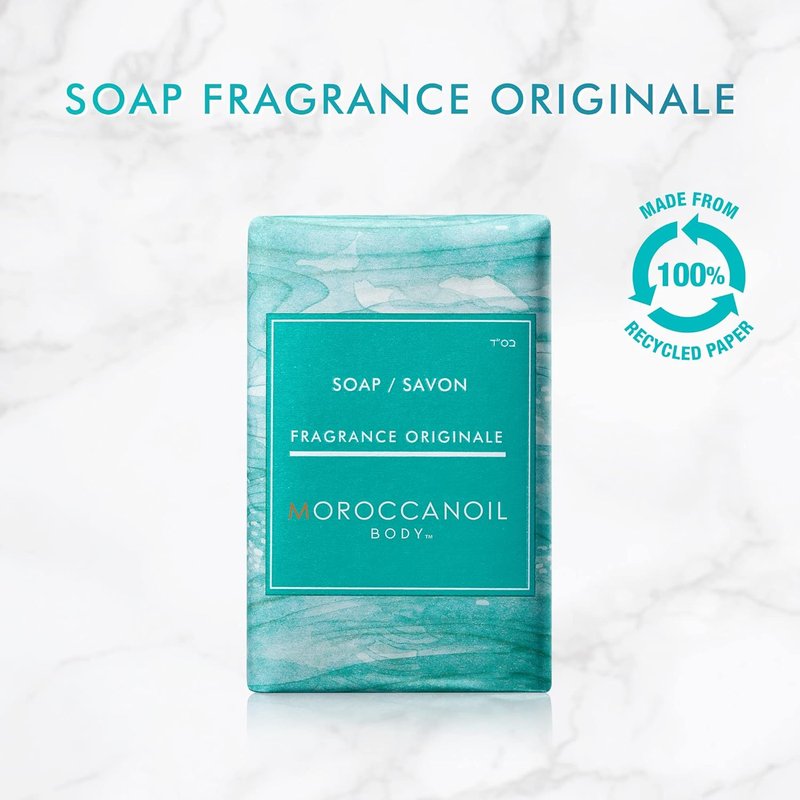 Moroccanoil Soap - Originale Fragrance for Luxurious Skin Care | 8.5 oz Bar