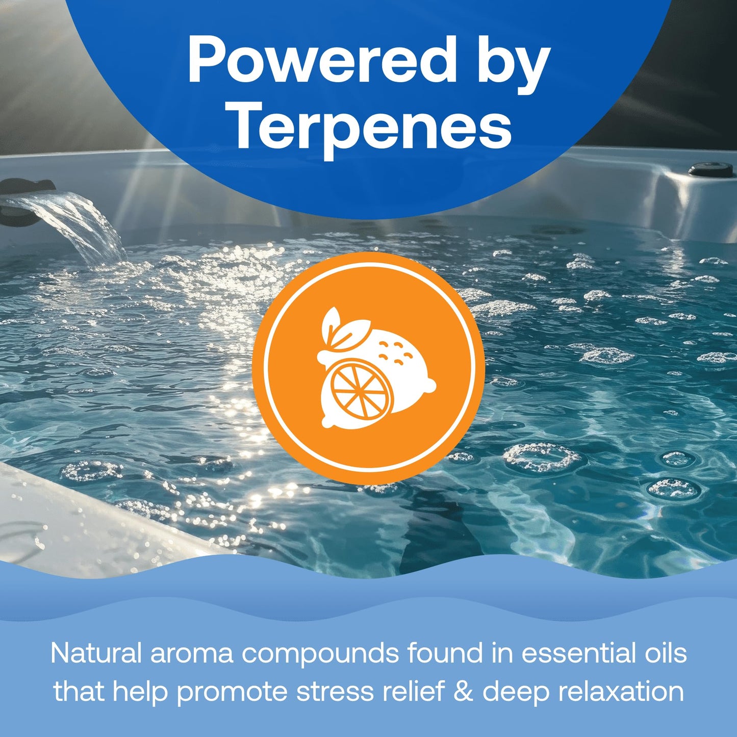 HTH Spa 86000 Wellness Aromatherapy Relaxes Body & Mind for Spas & Hot Tubs, 1lb