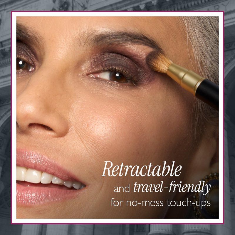 LAURA GELLER NEW YORK Cosmetic Professional Makeup Brushes - Cruelty-Free - 22 Dual-Ended Lip + Eyeshadow Brush