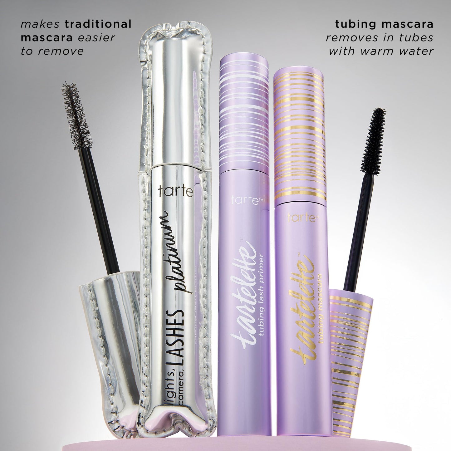 tarte tartelette tubing lash primer – Conditioning Mascara Base for Longer, Full Sizeer, Volumized & Moisturized Lashes, Infused with Hyaluronic Acid, Vegan & Cruelty-Free, full size