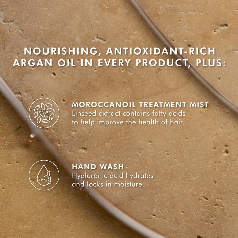 Moroccanoil Treatment Hair Oil Mist & Hand Wash Gift Set