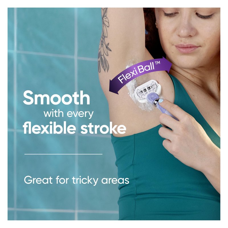 Gillette Venus Extra Smooth Swirl Women's Razor Blade Refills - 4 Count