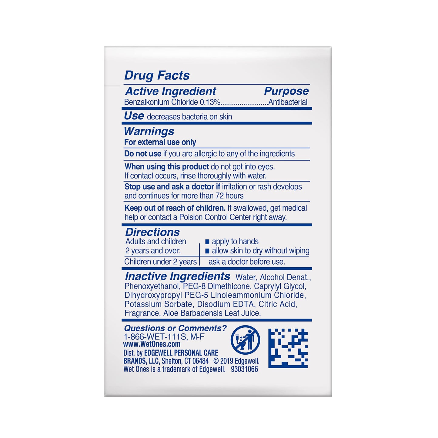 Wet Ones Antibacterial Hand Wipes Singles, Fresh Scent Wipes, Individual Wipes, Antibacterial Wipes, Hand Wipes Individually Wrapped, 24ct (6 pack)