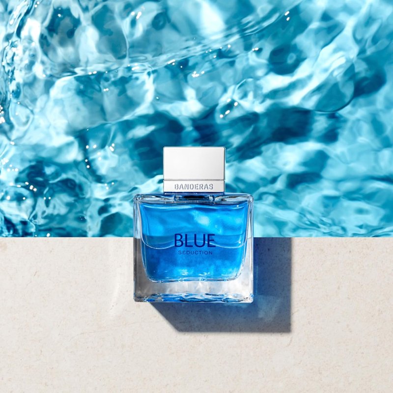 Banderas Blue Seduction Eau de Toilette - Invigorating Fragrance for Men | 3.4 oz