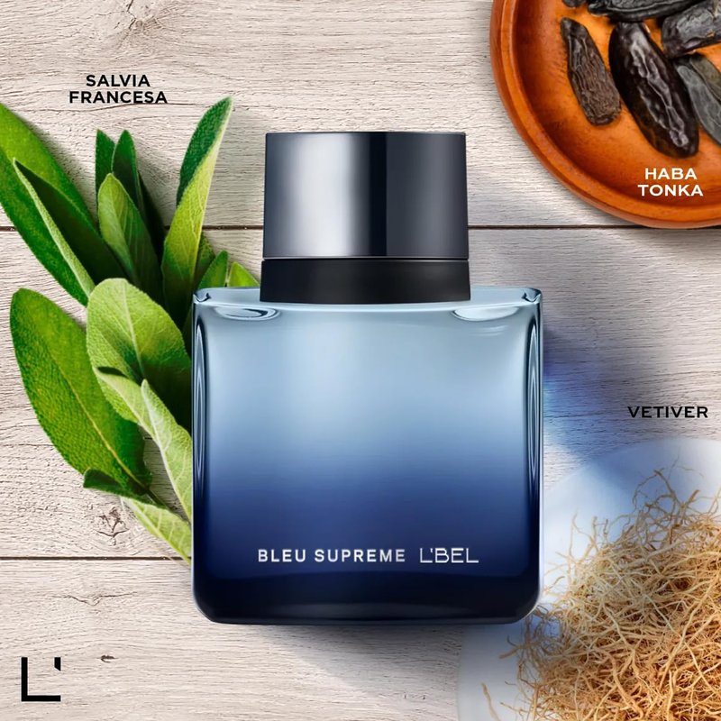 L'Bel - Bleu Supreme Perfume for Men Long Lasting 90 ml