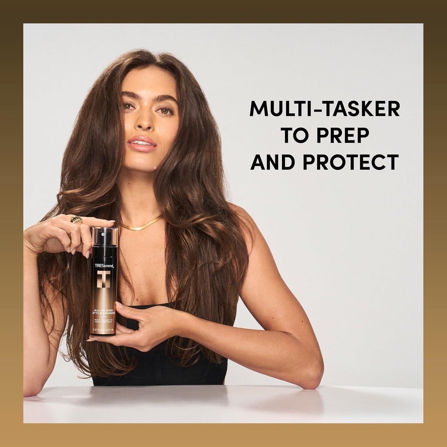 TRESemmé All-In-One Style Primer - Multi-Tasking Hair Prep for All Types | 5.07 FL OZ
