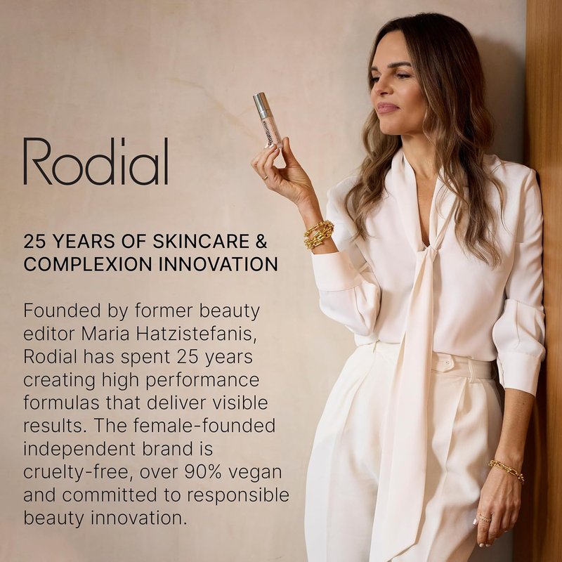 Rodial Latte Lowlighter - Hydrating Liquid Under Eye Brightener with Hyaluronic Acid & Vitamin E | 0.1 fl oz
