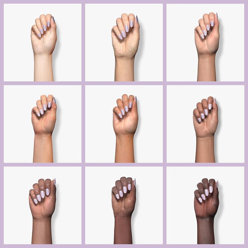 Beetles Light Purple Gel Polish - 15ml Lilac Violet Nail Gel for Soak Off UV LED | Perfect for Summer Manicures