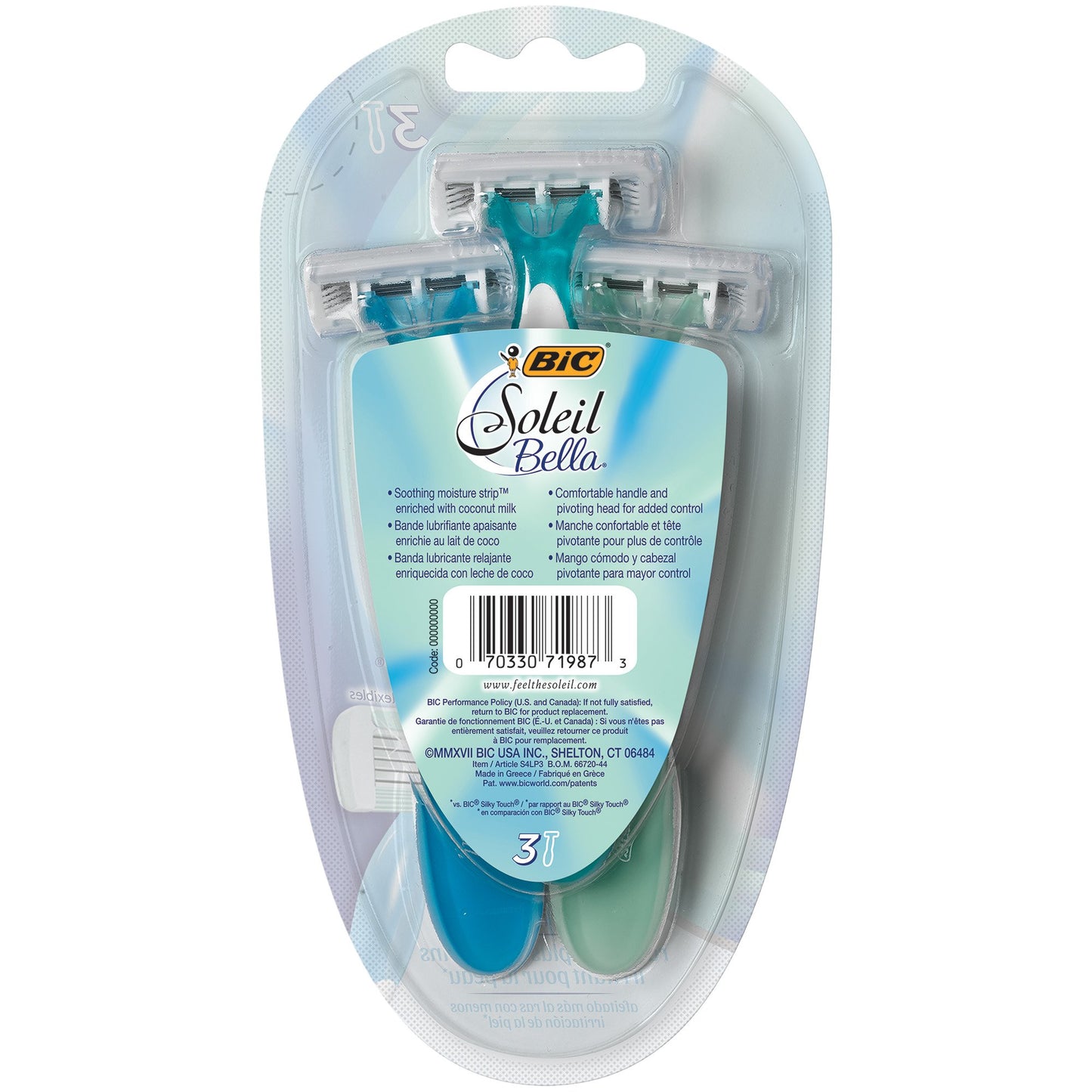 BIC Soleil Bella Women's Disposable Razor