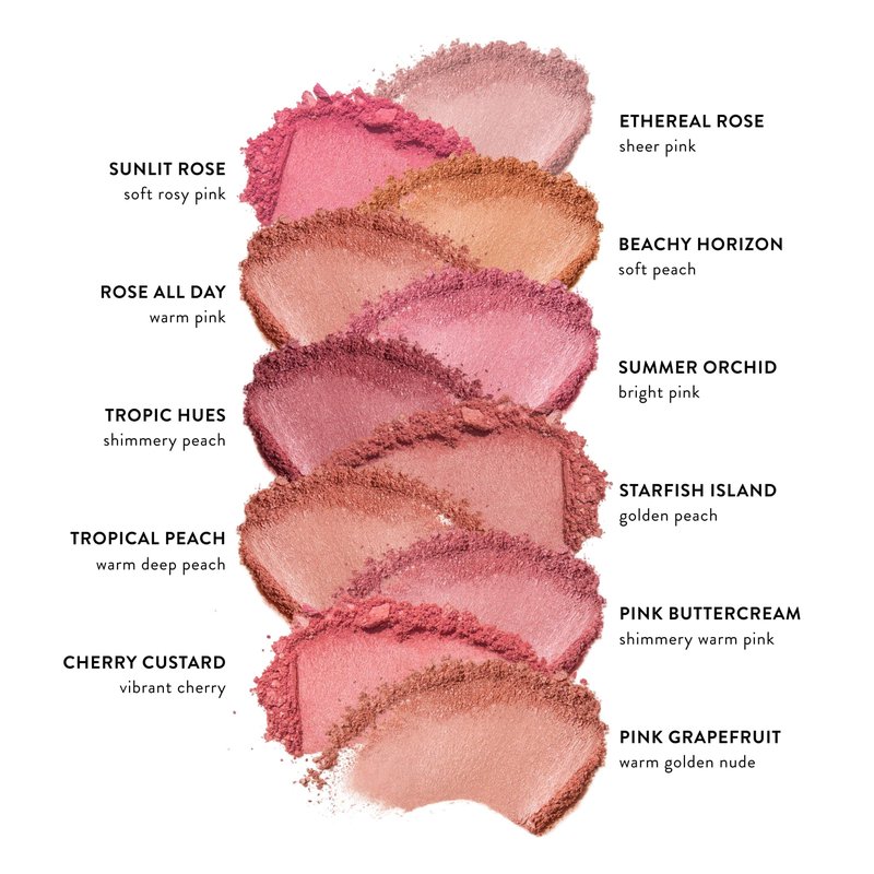 LAURA GELLER NEW YORK Baked Blush-n-Brighten for Mature Skin - 09 Starfish Island - Powder Blush Won't Settle into Fine Lines - Buildable Natural Finish – Longlasting Formula - Made in Italy