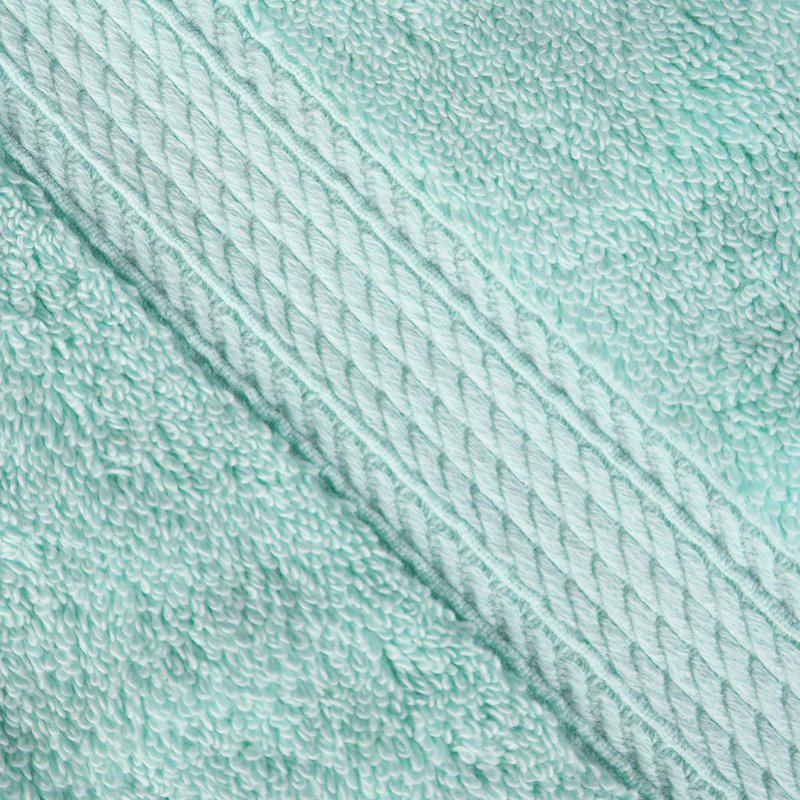 SUPERIOR Egyptian Cotton Ultra Plush & Absorbent, 8 Piece Set, Sea Foam
