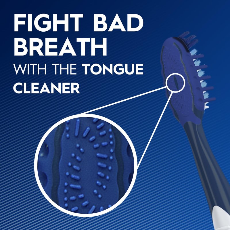Oral-B Pro Clean Cross Action Toothbrushes, Deep Plaque Removal, 6 Count
