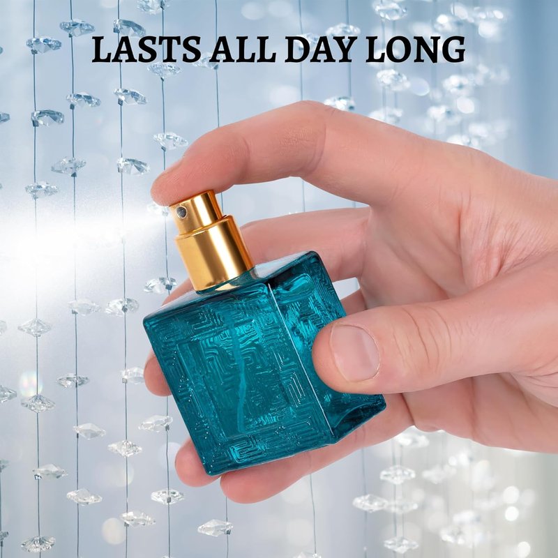 NovoGlow Mini Fragrance Gift Set for Men | Aromatic Floral & Woody Notes - Travel Size 25ml Eau De Parfum