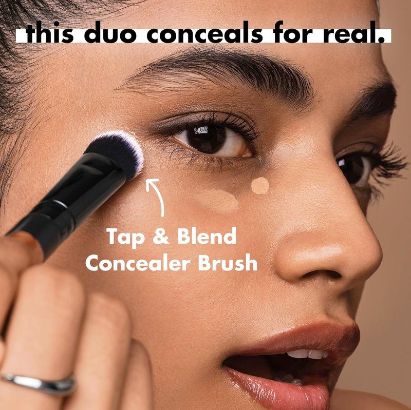 e.l.f. Soft Glam Satin Concealer, Medium Coverage For Blemishes & Under-Eye, Crease-Resistant, Long Lasting, Vegan & Cruelty-Free, 10 Fair Cool