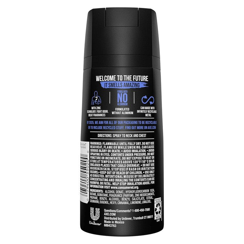 Axe Body Spray Deodorant - Long Lasting Odor Protection | Aluminum-Free Phoenix Scent, 4oz (4 Count)