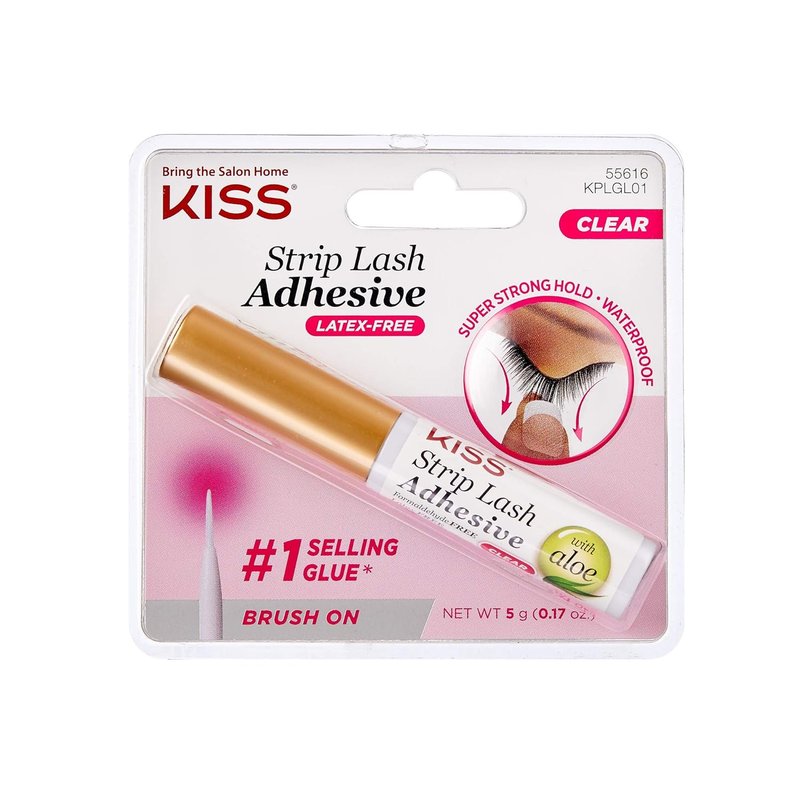 Kiss Strip Lash Adhesive Clear (4 Pack)