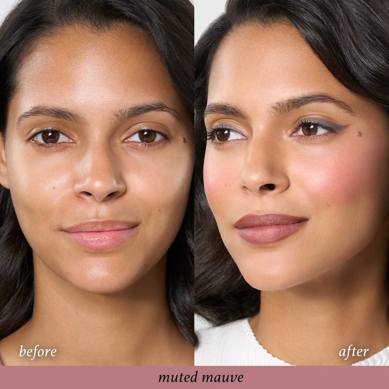 Julep Skip The Brush Cream to Powder Blush Stick - Rose Gold - Blendable and Buildable Color - 2-in-1 Blush and Lip Makeup Stick