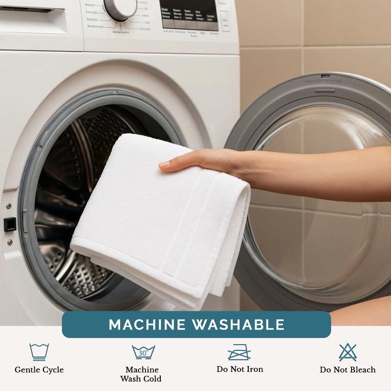 Casa Platino White Washcloths 6 Pack - 13x13 inches - 100% Cotton - Premium Quality Wash Cloths for Bathroom - Well Stitched, Soft & Highly Absorbent Washcloths Set - Ideal for Hotel, Spa & Salons