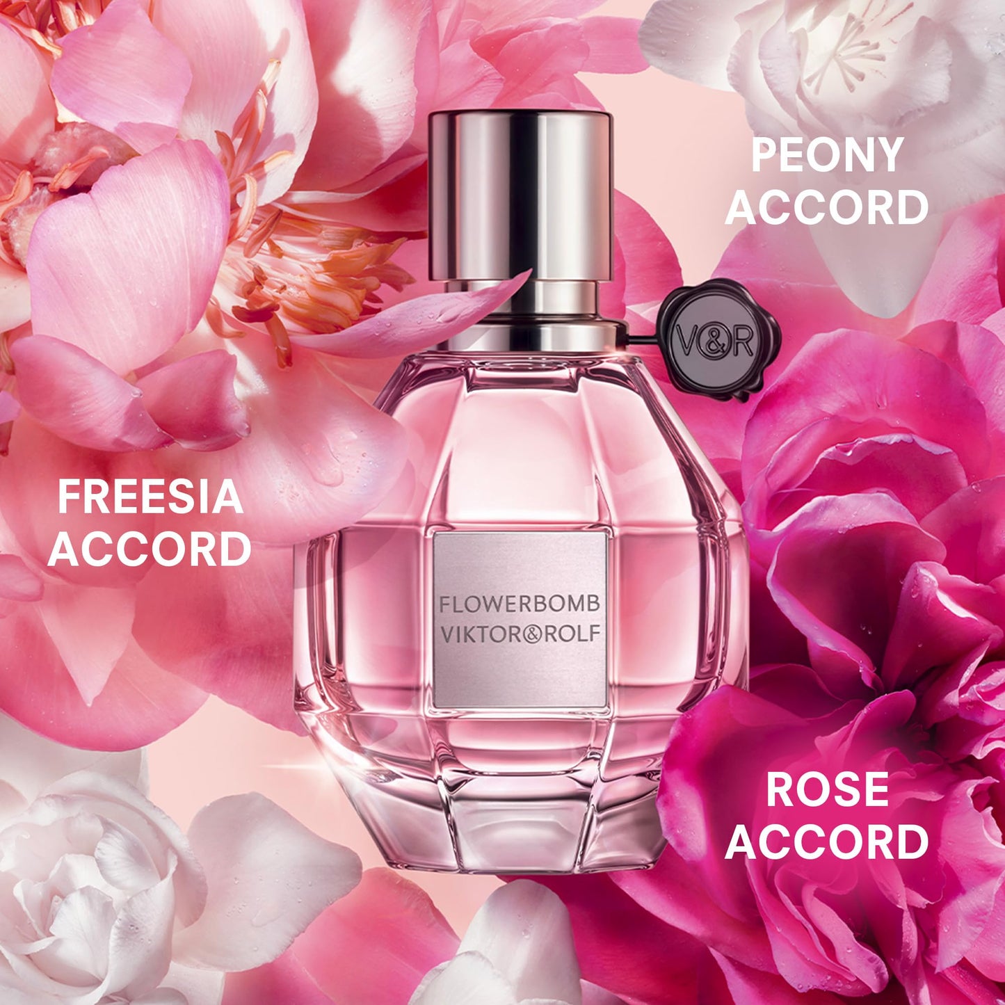 Viktor&Rolf - Flowerbomb Eau de Parfum - Women's Perfume - Floral & Woody - With Notes of Vanilla, Jasmine, & Rose - 1 Fl Oz