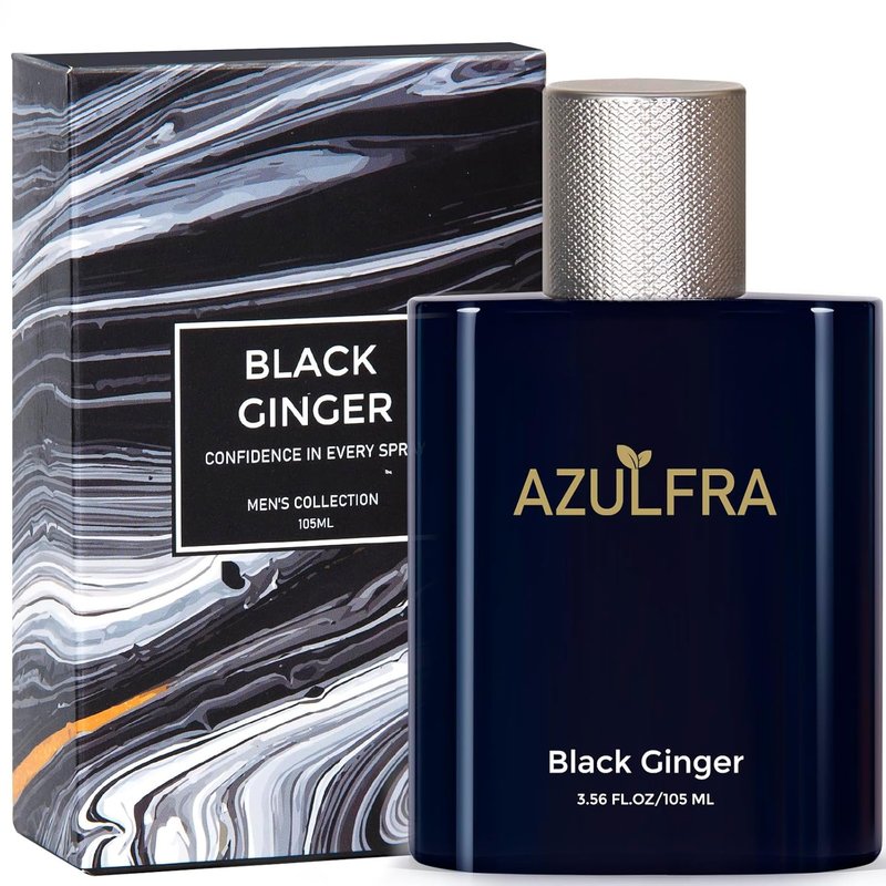 Azulfra Body Spray for Men - Refreshing Citrus & Sandalwood Scent | 3.56 Fl. Oz