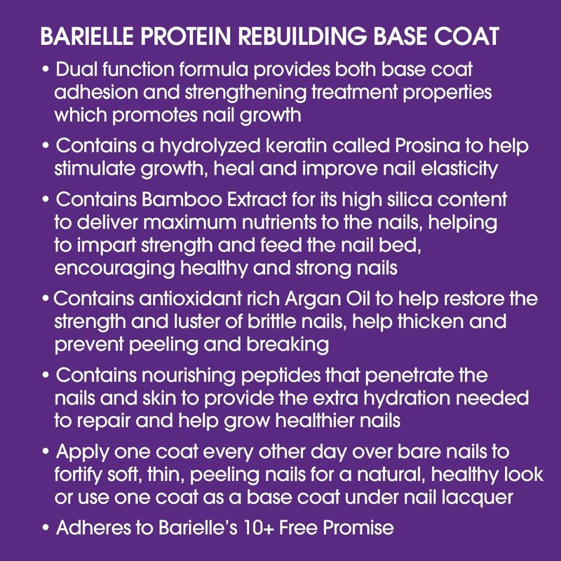 BARIELLE Protein Rebuilding Base Coat with Prosina