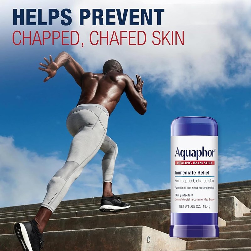 Aquaphor Advanced Therapy Healing Ointment & Balm Set - Skin Protectant with Avocado Oil & Shea Butter | 14 Oz & 0.65 Oz