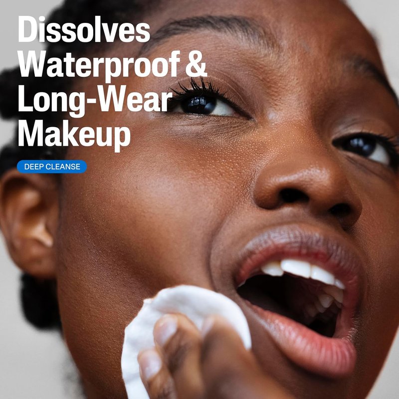 Cetaphil Gentle Waterproof Makeup Remover - Oil-Free Formula for Sensitive Skin | 6 Fl Oz