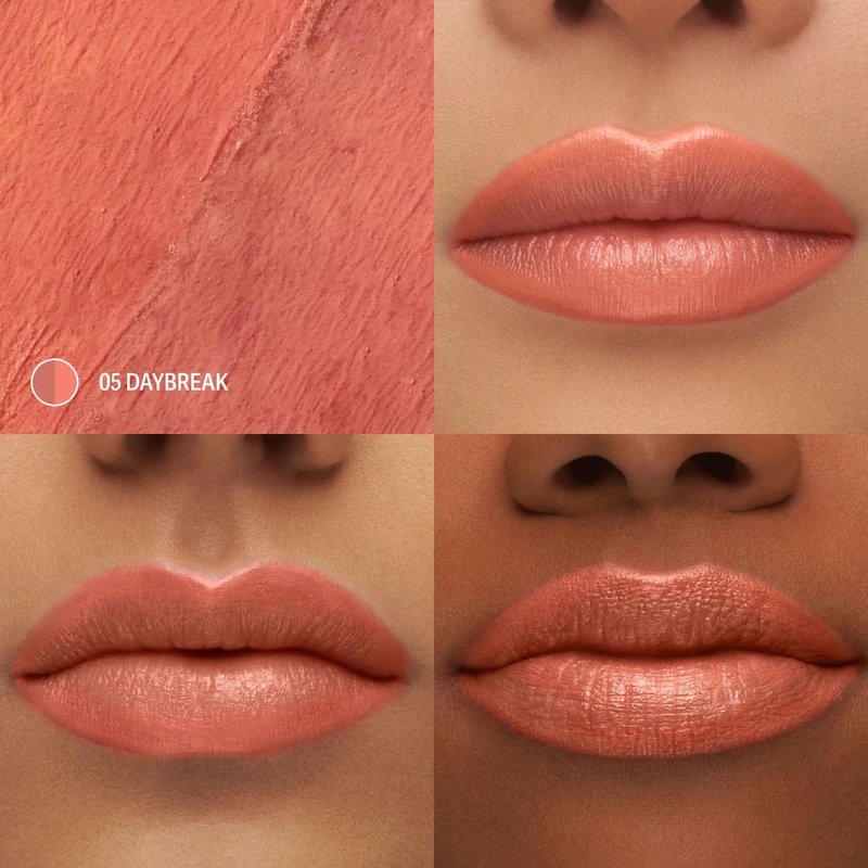 Sacheu DoubleDown Lip Definer — 2-in-1 Lip Liner & Balm — Long-Lasting Korean Make Up Lipstick with Satin Finish, Avocado Oil & Vitamin E (Daybreak)