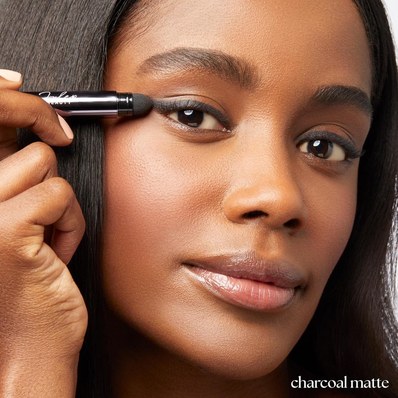 Julep Eyeshadow 101 Cream-to-Powder Waterproof Shadow Stick - Charcoal Matte | Long-Lasting & Crease-Proof Dark Grey Eyeshadow