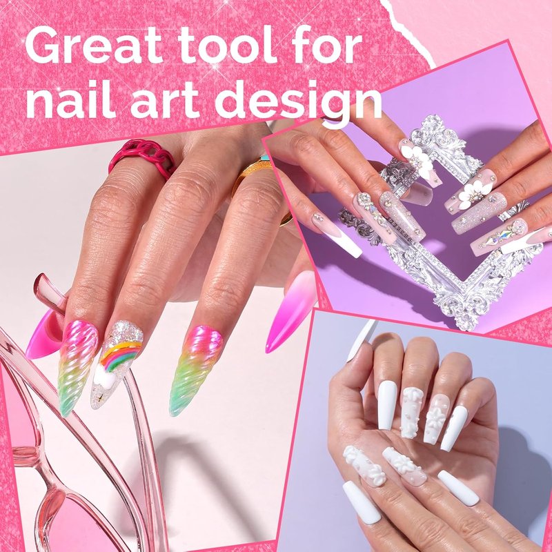 Kolinsky Acrylic Nail Brush - Professional Nail Art Tool for Acrylic Application | 80% Kolinsky Hair, 3D Carving