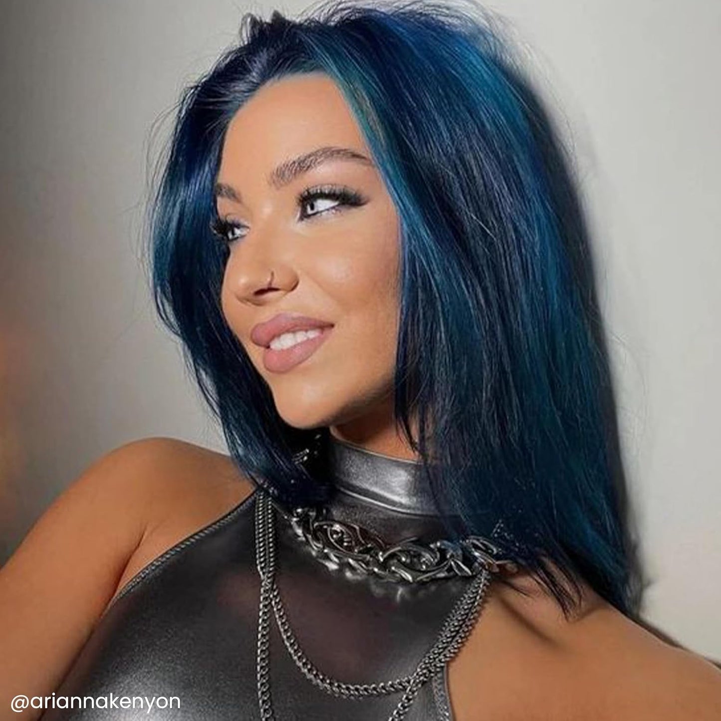 Vegan Semi-Permanent Hair Color Dye - Arctic Fox Blue Jean Baby (4 Fl Oz) | Cruelty-Free Formula