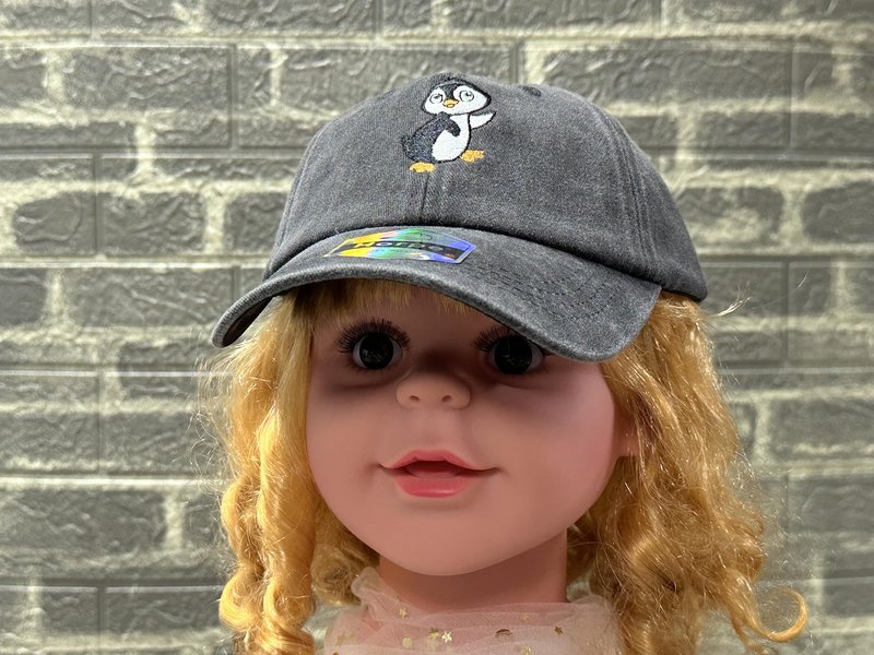 Horpe Kid Penguin Baseball Cap, Antarctic Animal Gifts for Boys and Girls, Adjustable Cotton Present Baseball Cap for Child to Zoo, Birthday Parties