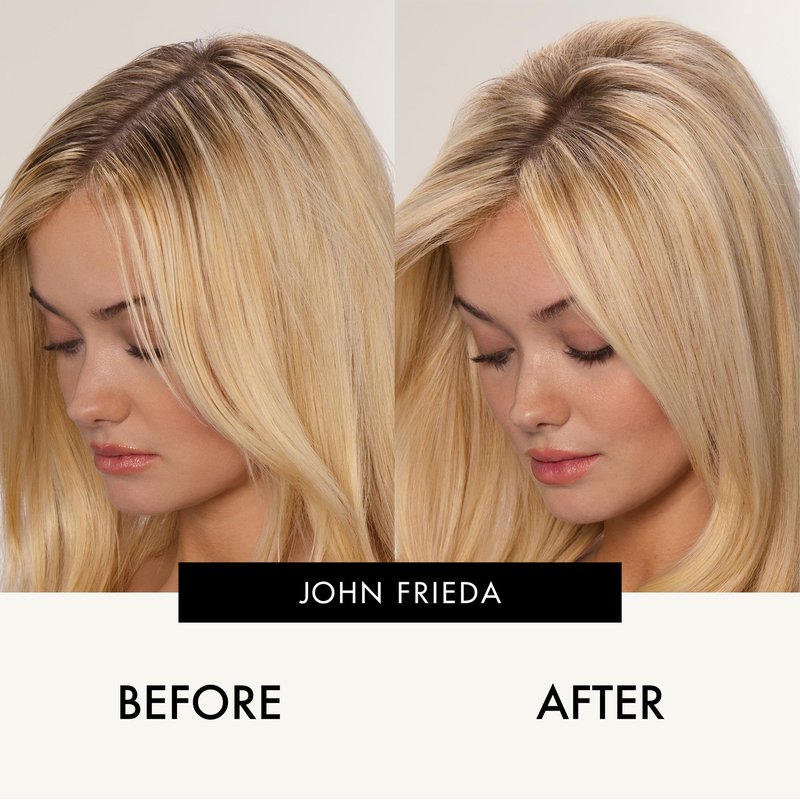 John Frieda Volumizing Dry Shampoo for Fine or Flat Hair, Oil Absorbing Root Lift Spray with No White Residue, Lightweight Volume, 5.1 Oz