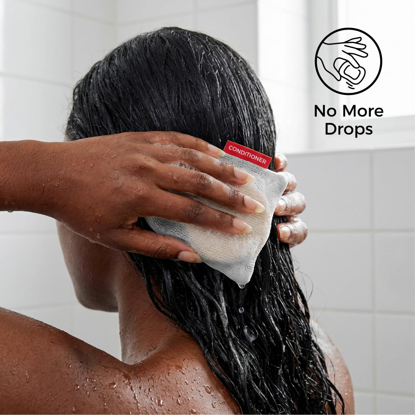 ZOMCHI Mesh Soap Saver Bags, Soap Holder Pouch for Shower, Body & Shampoo Bars, Travel Pouch Bag with Hanging Loop (3 Pack, Gray)